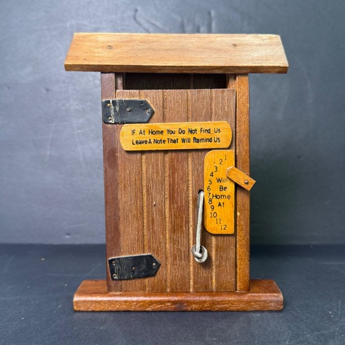 Vintage wooden outhouse - vintage,