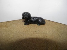 Small dachshund figurine - dachshund, /