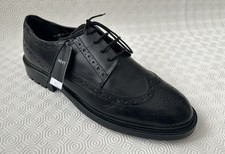 NEXT Black Leather Brogue *