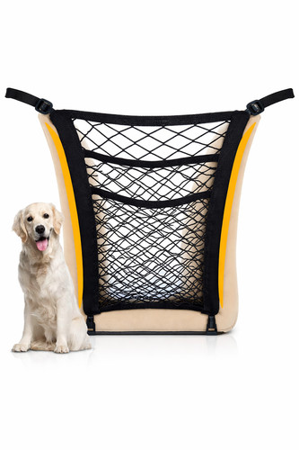 Car dog safety barrier - safety, net