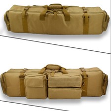 Tactical Gun Bag Airsoft Military Hunting Shooting Rifle Backpack Protection TAN