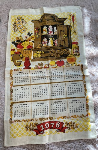 Vintage 1976 calendar - vintage,