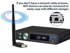 FTA Satellite TV Receiver PVR Decoder DVB-S2/T2 Converter Box,Smart Card Reader