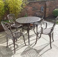 Vintage garden dining - garden, set