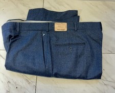 Tailor's Bench Mens Grey /Dress Pants Sz 36 Madison 69 ~100 % Wool NWT! USA