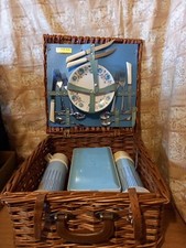 Vintage Sirram Wicker Pinic Set