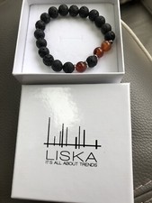 Liska Joyas Unisex Mineral/Stone Stretch Bracelet