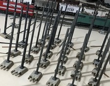 VB Overhead Catenary Pylons - 30 Rare, Insulated Track Fixing, Pylons