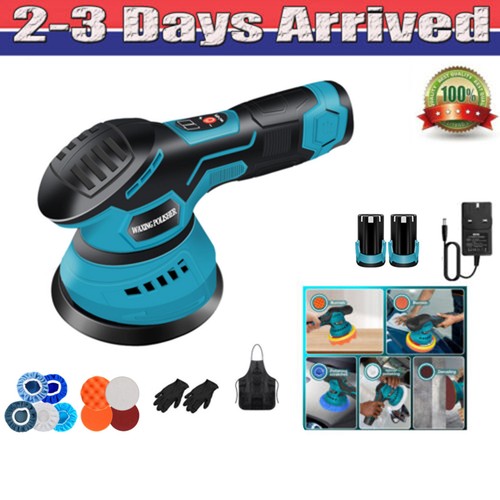 Cordless car polisher - cordless, buffer
