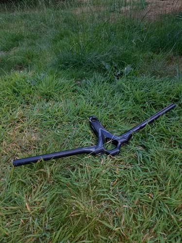 One piece carbon handelbars - piece,