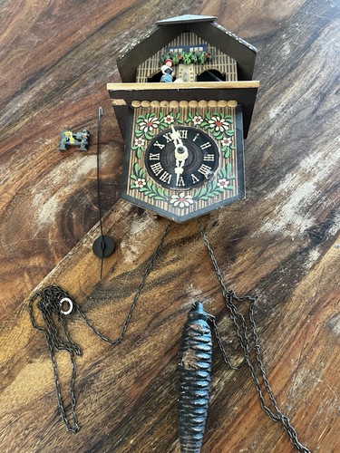 Vintage german toggili clock - vintage,