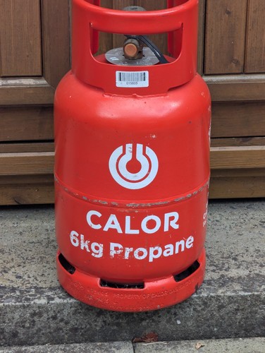 Calor 6kg propane gas bottle - 6kg,