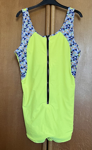 Women yellow zip front - zip,
