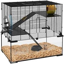 PawHut 3 Tiers Hamster Cage w/