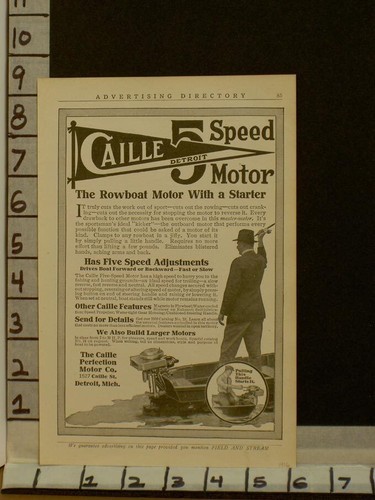 1916 callie boat - 1916, motor
