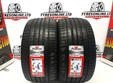 2 X 265 35 18 POWERTRAC ECOSPORT 265/35ZR18 97YXL BRAND NEW TYRES C/B RATING M+S
