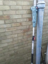 Garden power tools leaf blower, chainsaw, weed burner, spade, polesaw