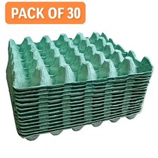 30x Egg Trays Cardboard 30 Egg