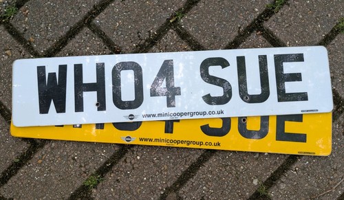 Personalised number plate - personalised,