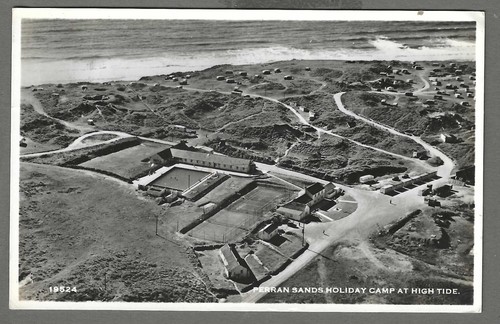 Vintage postcard perran - postcard,