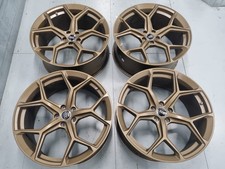 4x 21” Audi RS6 C8 Style Alloy Wheels A6 S6 RS6 A7 RS7 A8 Q5 SQ5 Q7 9J ET35 Gold
