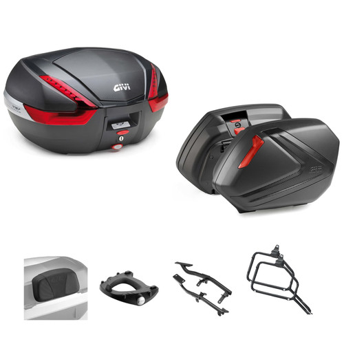 Givi trunk kit v47nn suitcases - givi,