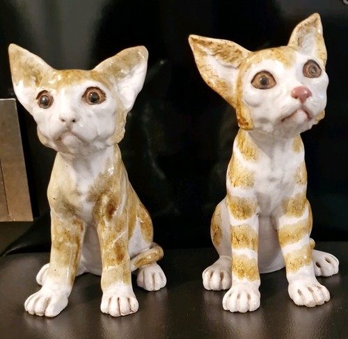 Cats large vintage - cats,, ceramic