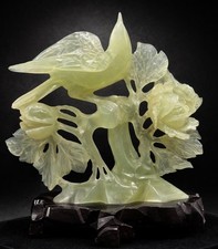 Large Chinese Jadeite Carving