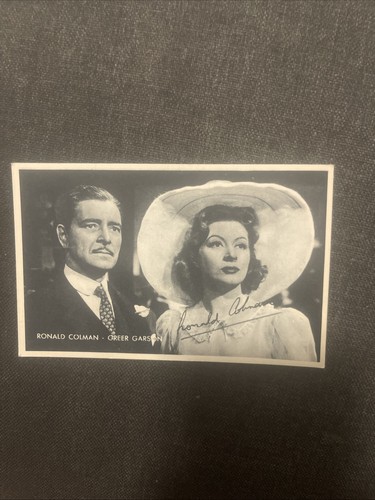 Vintage ronald colman cinema - vintage,