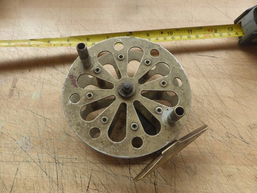 Old fishing reel - fishing, grice
