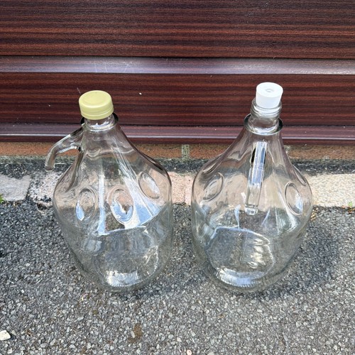 5ltr glass demijohns with - ,