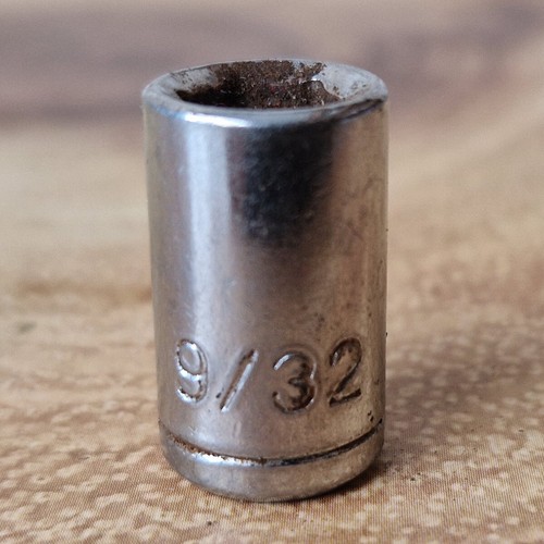 Chrome drive 6 point - 9/32",