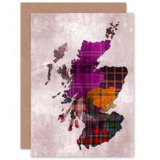 Colourful Scotland Clan Tartan