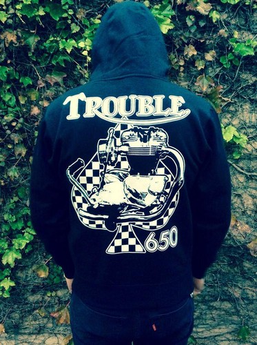 Trouble triumph 650 cafe - 650, racer