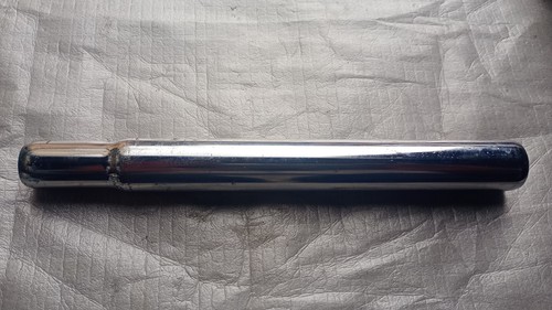 Vintage steel seatpost mm - seatpost, 25.2