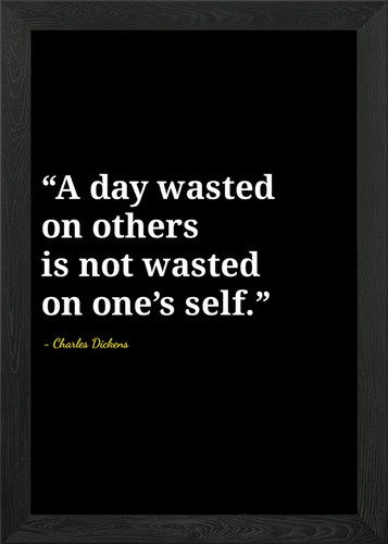 Charles dickens quotes framed - charles,