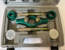 XIPHOS DIE SET. ELECTRICAL CONDUIT THREADING Hard Plastic Case. 20 & 25mm 