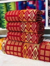 Ghana Kente Handwoven Fabric 6
