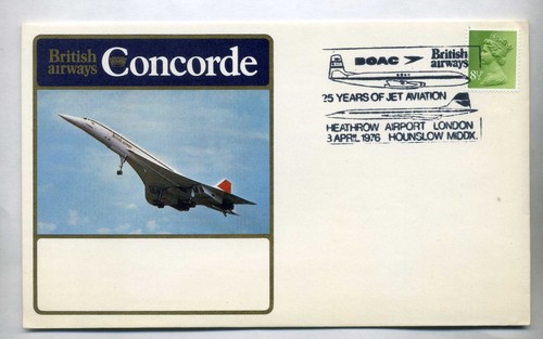 1977 concorde flight - concorde, cover