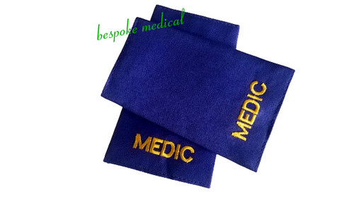 Medic blue epaulettes - ,
