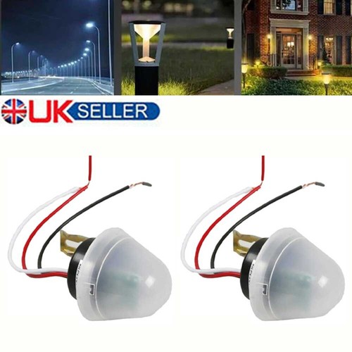 2pcs 12v auto off photocell - off,