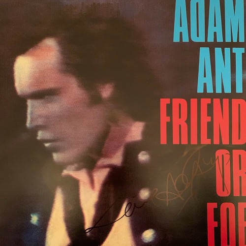 Adam ant hand signed - adam, 12x12