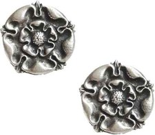 2 x Tudor Rose Handcrafted
