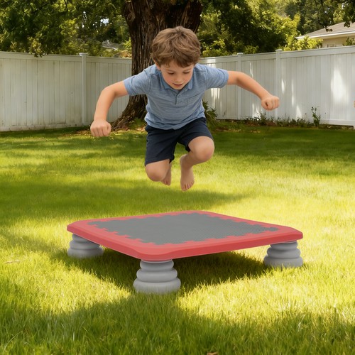 Kids trampoline - kids, bouncing