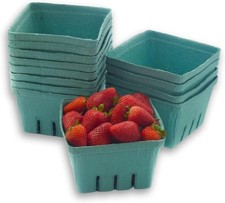 42 Pack QUART Green Molded