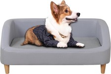 Large Dog Sofa Bed PU Leather
