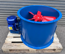 Spray booth fan bifurcated - spray,