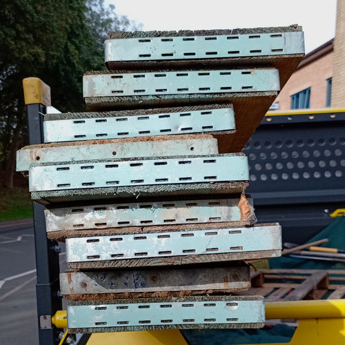 Galvanised steel slotted - galvanised,