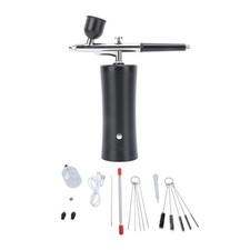 30PSI Electric Airbrush Kit Cordless Makeup Airbrush USB Charging Set For Nail