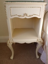 Retro Olympus Louis Style Bedside Tables x 2 Stunning